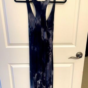 Tie dye womans maxi dress !